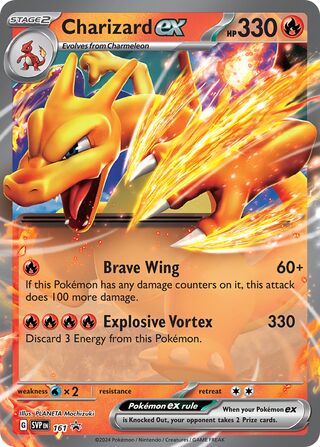161 Charizardex SVP PROMO