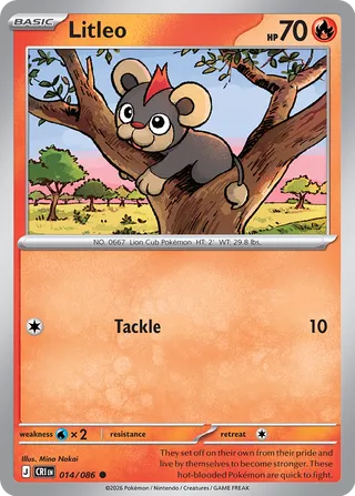 Litleo (Chaos Rising 014/086)