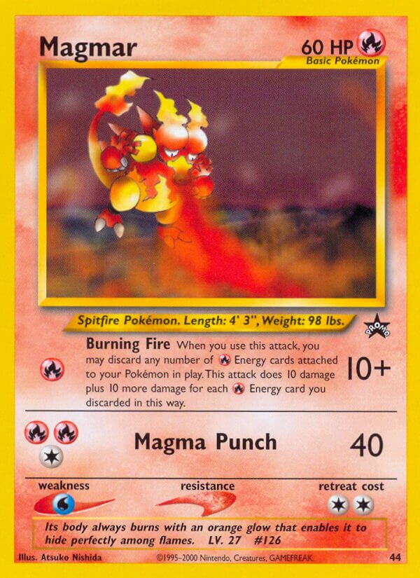 Magmar Wizards Black Star Promos 44 PROMO