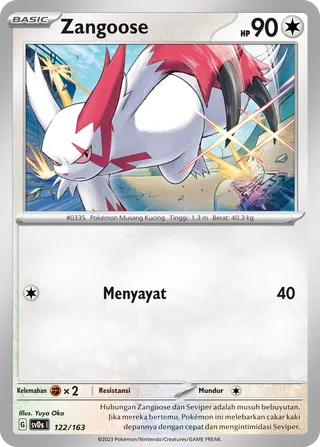 Zangoose (ex Compact Deck 122/163)