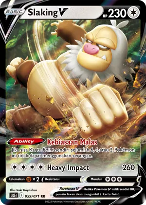 Slaking V (Pokémon GO 059/071)