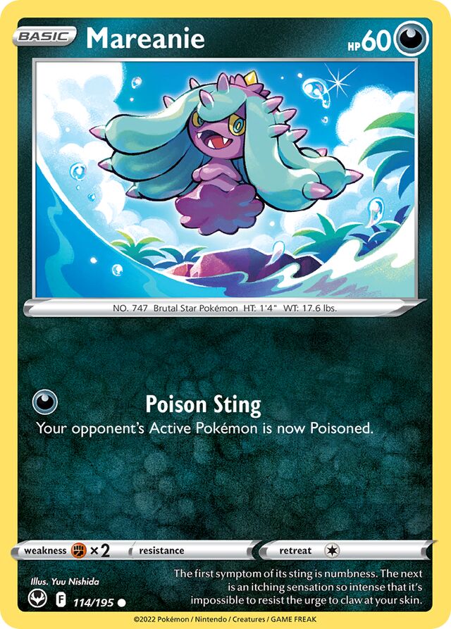 Mareanie Silver Tempest 114/195 Common