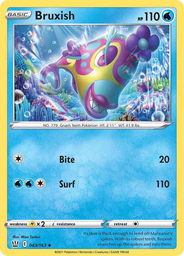 043/163 Bruxish BST Uncommon