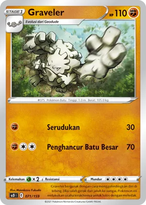 Graveler (Strength V Starter Deck 071/159)