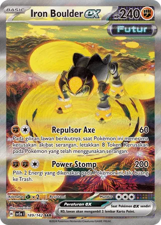 Iron Boulder ex (Ace Paradox 189/142)