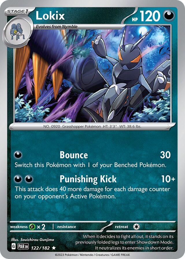 122/182 Lokix PAR Rare