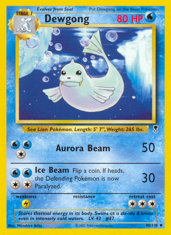 40/110 Dewgong LC Uncommon