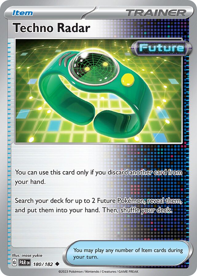 Techno Radar Paradox Rift 180/182 Uncommon