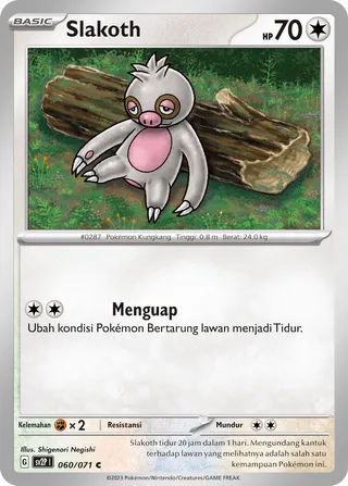 Slakoth (Snow Hazard 060/071)