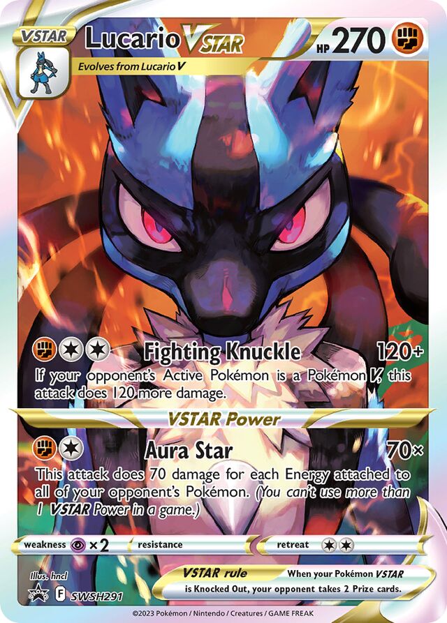 SWSH291 LucarioVSTAR SSP PROMO