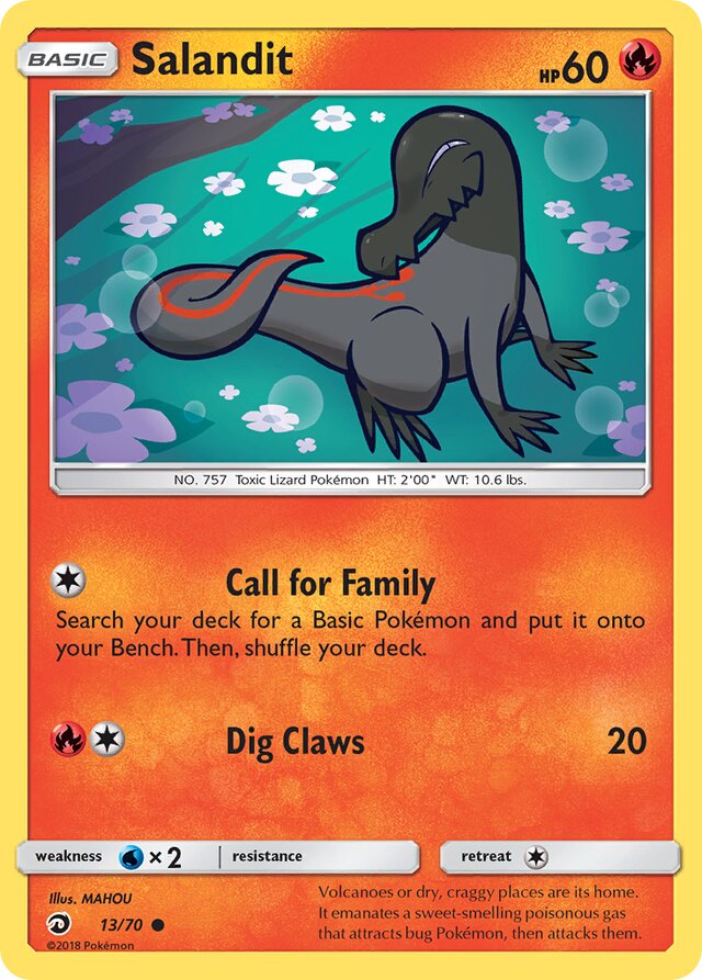 Salandit Dragon Majesty 13/70 Common