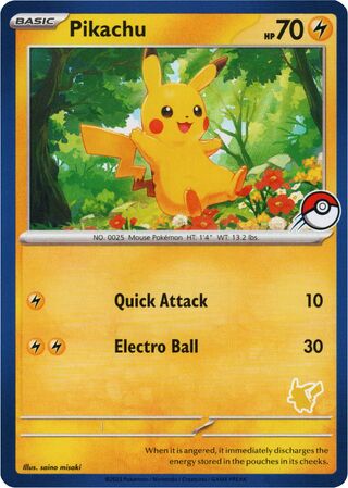 Pikachu (My First Battle (Pikachu) No. 001)