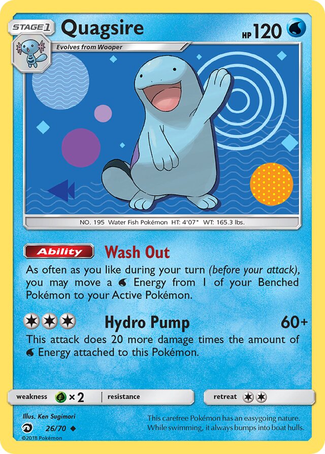 Quagsire Dragon Majesty 26/70 Uncommon