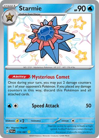 Starmie (Paldean Fates 119/091)