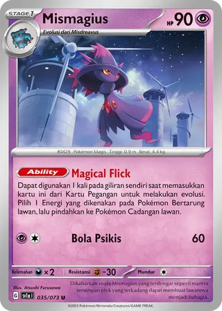 Mismagius (Triplet Beat 035/073)