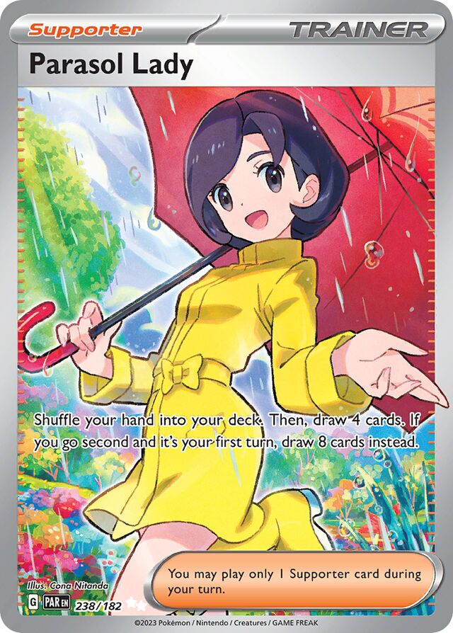Parasol Lady Paradox Rift 238/182 Ultra Rare