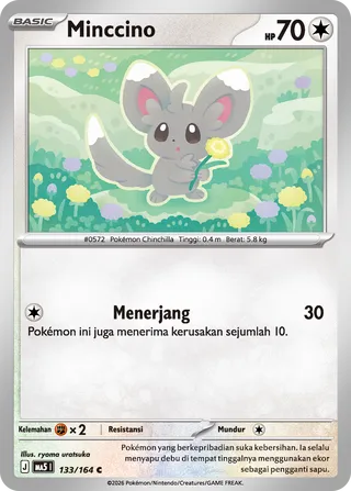 Minccino (Shadowy Threats 133/164)