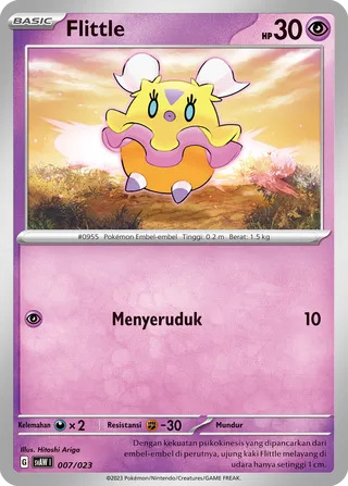 Flittle (Quaxly & Mimikyu ex Starter Deck ex 007/023)