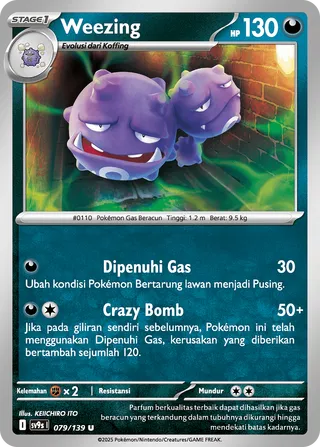 Weezing (Bonds of Destiny 079/139)