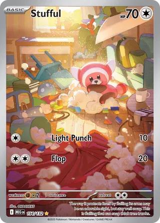 154/132 Stufful MEG Illustration Rare