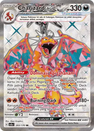 Charizard ex (Black Shine 203/170)