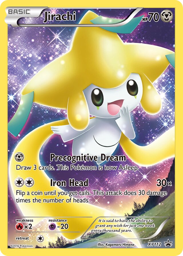 Jirachi XY Black Star Promos XY112 PROMO