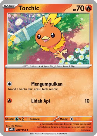 Torchic (Presence of Champions 027/138)