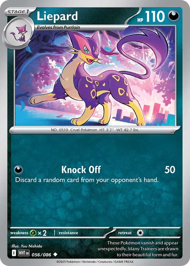 056/086 Liepard WHT Uncommon