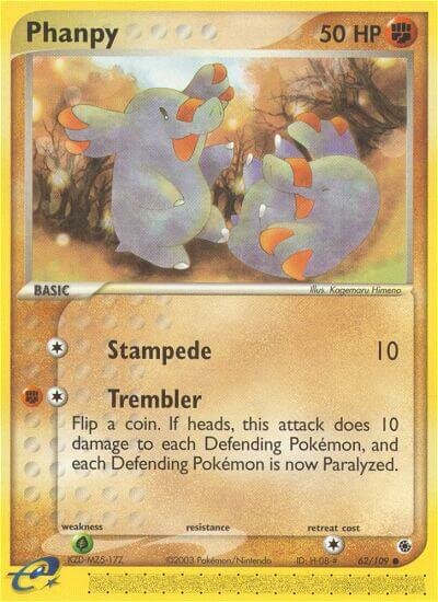 62/109 Phanpy RS Common