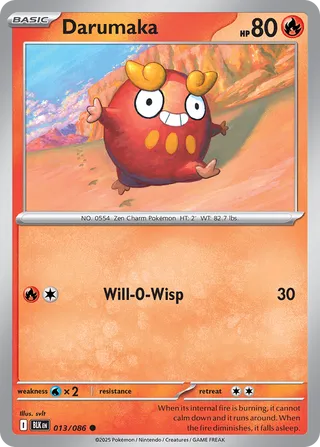 Darumaka (Black Bolt 013/086)