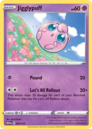 Jigglypuff (McDonald's Dragon Discovery 2024 004/015)