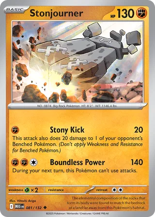 081/132 Stonjourner MEG Uncommon