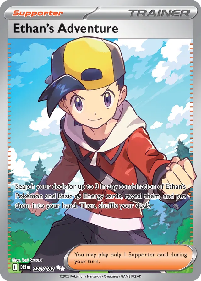 Ethan's Adventure Destined Rivals 221/182 Ultra Rare