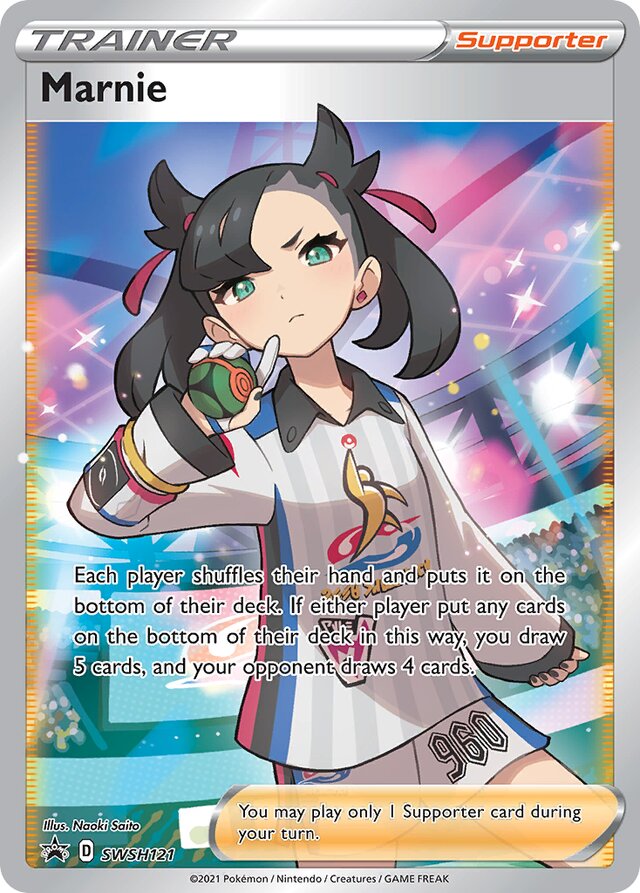 SWSH121 Marnie SSP PROMO