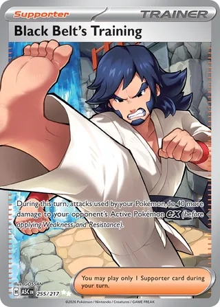 Black Belt's Training (Ascended Heroes 255/217)