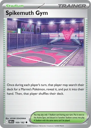Spikemuth Gym (Destined Rivals 169/182)