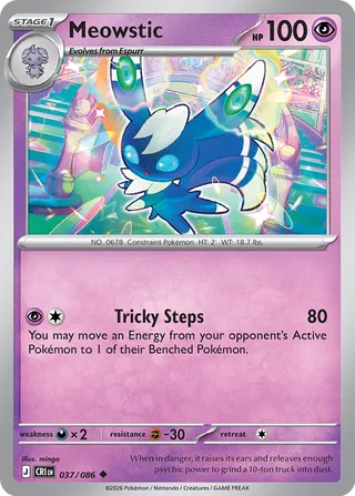 Meowstic (Chaos Rising 037/086)