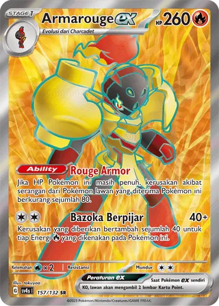 Armarouge ex (Paradox Encounters 157/132)