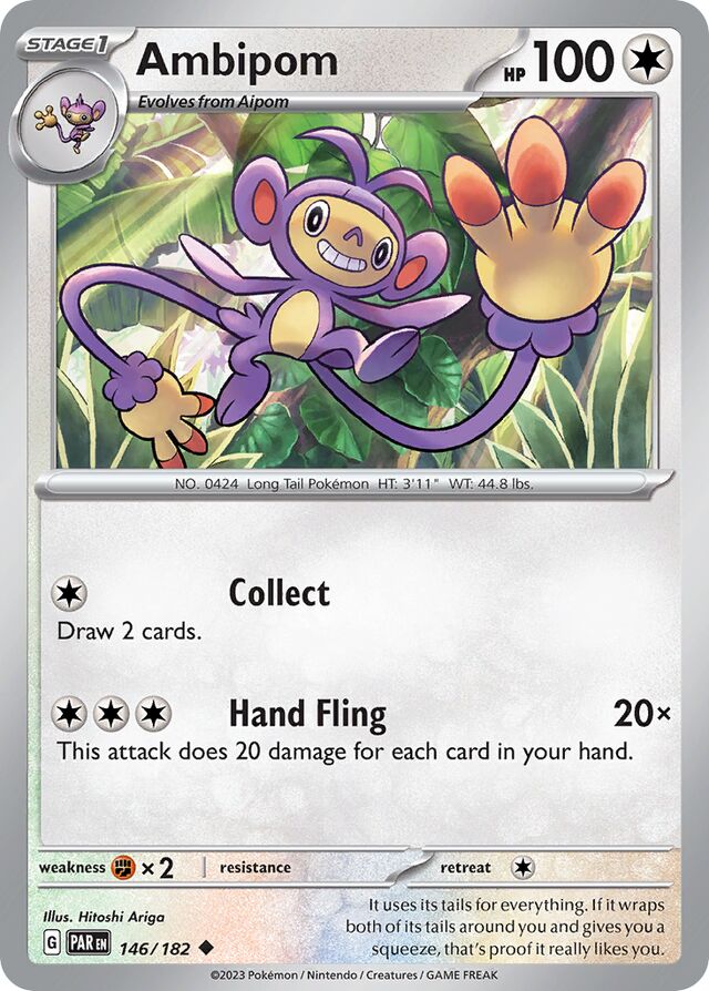146/182 Ambipom PAR Uncommon