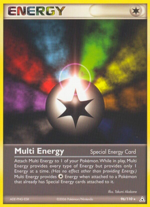 Multi Energy 96/110 3 EX HOLON PHANTOMS RARE PTCG