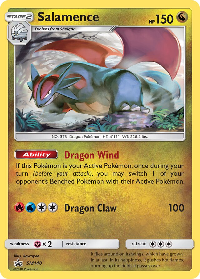 SM140 Salamence SMP PROMO