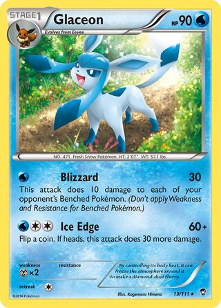 Glaceon (Furious Fists 19/111)