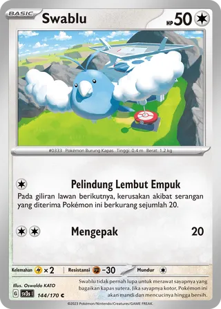 Swablu (Black Shine 144/170)