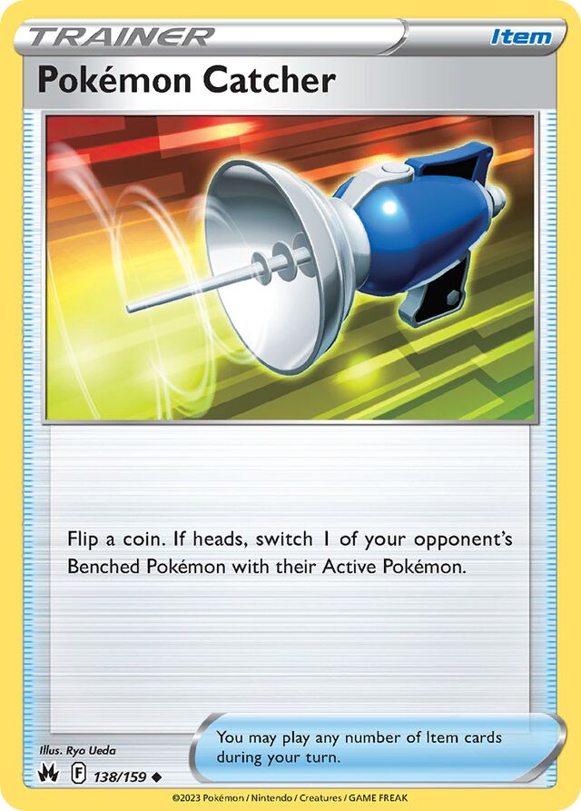 Pokémon Catcher Crown Zenith 138/159 Uncommon