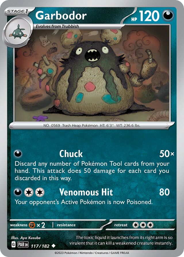 Garbodor Paradox Rift 117/182 Uncommon