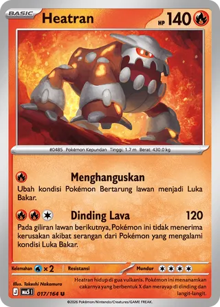 Heatran (Shadowy Threats 017/164)