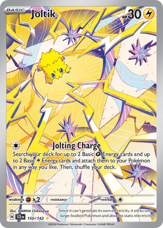 150/142 Joltik SCR Illustration Rare