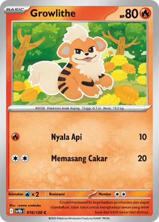 Growlithe (Presence of Champions 016/138)