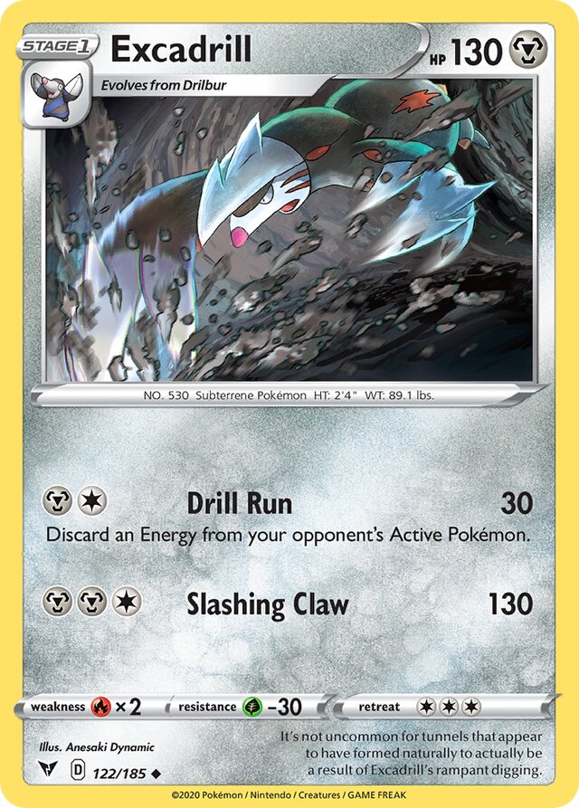 122/185 Excadrill VIV Uncommon