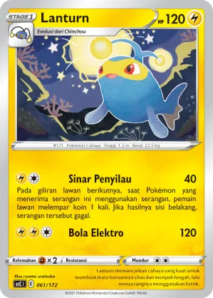 Lanturn (Evolution V Starter Deck 061/172)